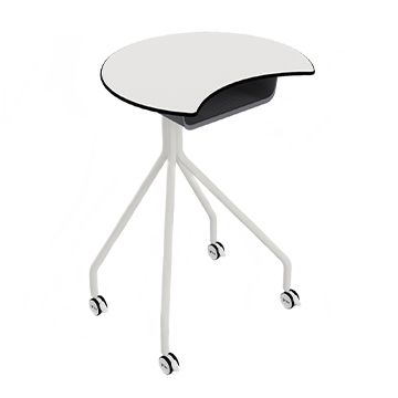 Mesa ATRIL. Altura de 1 m y ruedas con freno