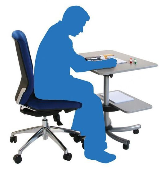 Table d'appoint de bureau réglable en hauteur
