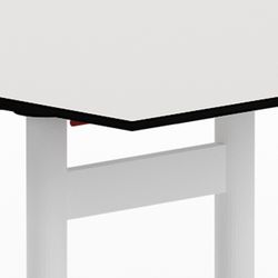 Mesa cuadrada TEAM SQ. Dos tamaños y cinco tallas