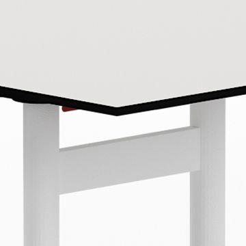 Mesa cuadrada TEAM SQ. Dos tamaños y cinco tallas