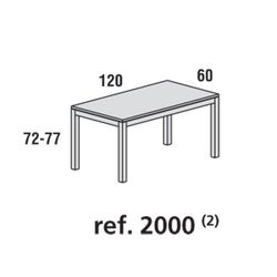 Mesa de escritório série executiva