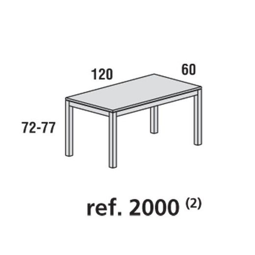 Mesa de escritório série executiva