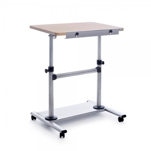 Mesa de trabalho ergonômica e inclinável. 2 acabamentos