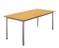 Table multifonction de 120 x 80 à 200 x 100 cm avec différentes finitions