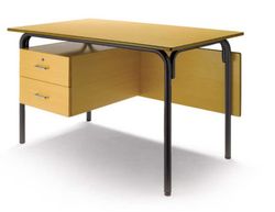 Mesa profesor 120 x70 cm con dos cajones y en distintos acabados