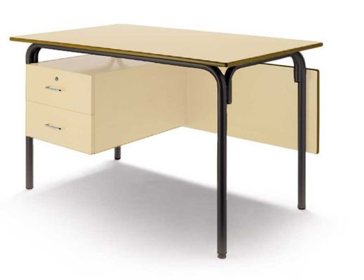 Mesa profesor 120 x70 cm con dos cajones y en distintos acabados