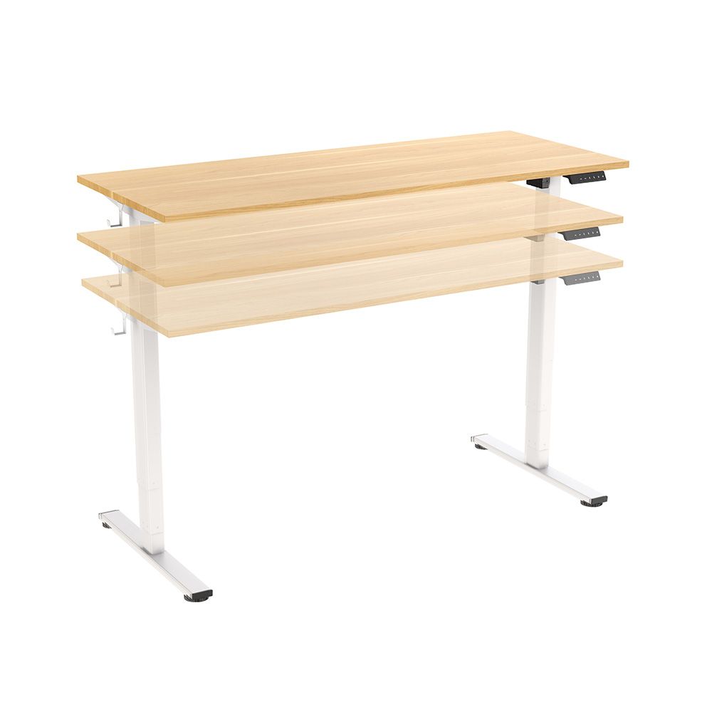 Mesa regulable E-Table Eco MESA 120X60cm ETABLE ECO BLANCO / BLANCO