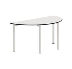 Mesa semicircular KIDDY SC. 120 x 60 cm. Dos tallas