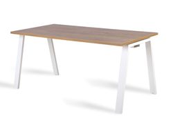 Mesa serie blanca. 6 tamaños y 7 acabados.