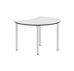 Mesa tipo eclipse KIDDY E. Diámetro de 90 cm. Dos tallas