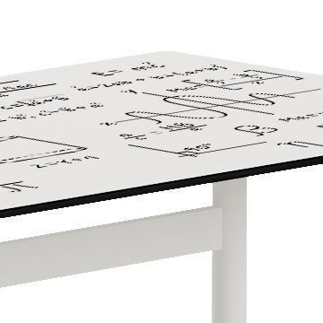 Mesa TWIST R Rotulable. Dos tamaños y cinco tallas