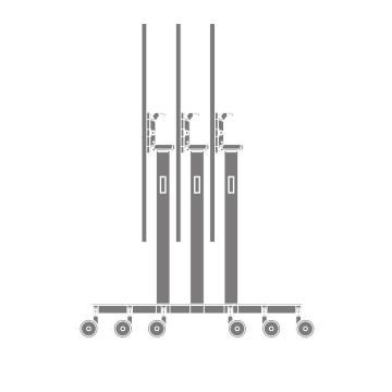 Mesa TWIST R Rotulable. Dos tamaños y cinco tallas