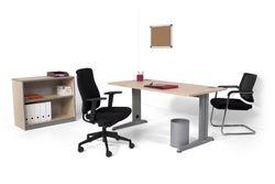 Série de tables de bureau en métal