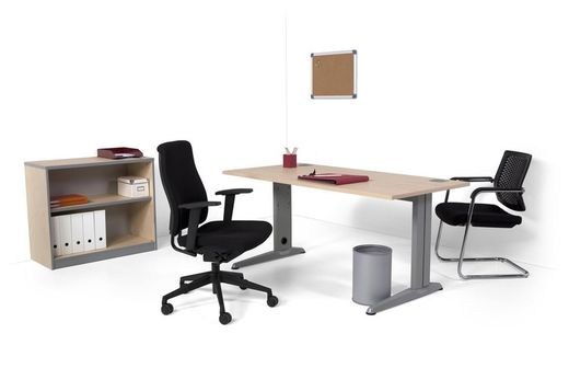 Série de tables de bureau en métal