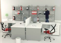 Mesas de oficina serie work