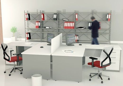 Mesas de oficina serie work