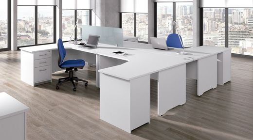 Mesas de oficina serie work