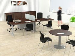 Tables de bureau métal graduées