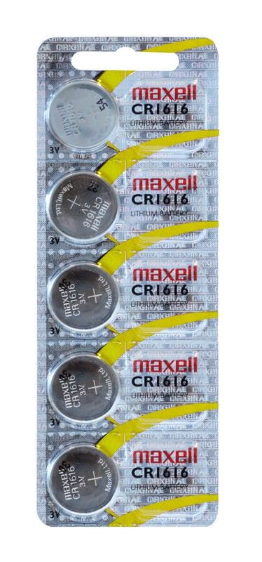 Micro baterias de botão de lítio. Blister com 5 unidades
