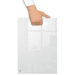 Bloc-notes de table portable Mini A4 en acrylique transparent Nobo Quadro Branco