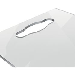 Bloc-notes de table portable Mini A4 en acrylique transparent Nobo Quadro Branco