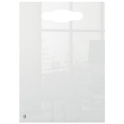Bloc-notes de table portable Mini A4 en acrylique transparent Nobo Quadro Branco