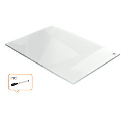 Bloc-notes de table Nobo A4 Mini en acrylique transparent