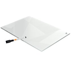 Bloc-notes de table Nobo A4 Mini en acrylique transparent
