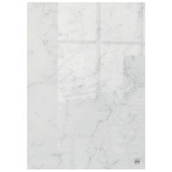 Pack de deux mini bloc-notes pour Nobo verre blanc quadro 230x152 mm