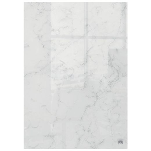 Pack de deux mini bloc-notes pour Nobo verre blanc quadro 230x152 mm