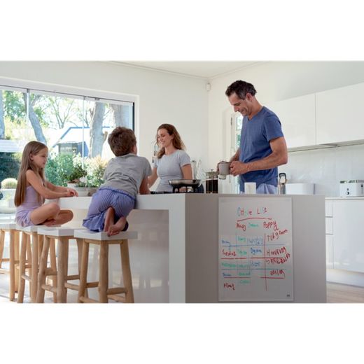 Mini peinture acrylique blanche adaptée pour table ou mur. Trois tailles