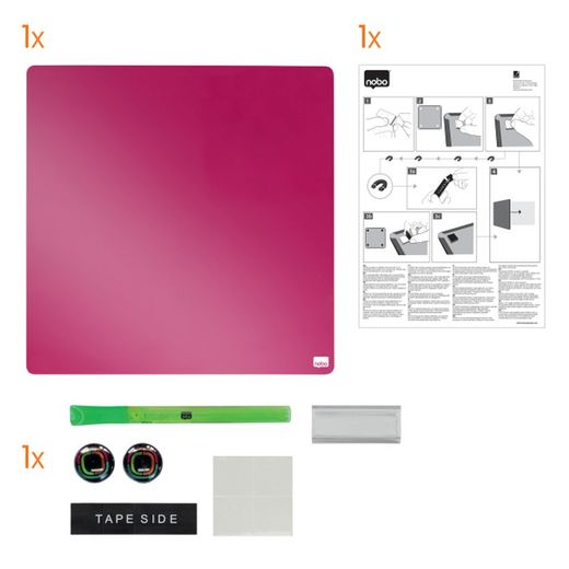 Mini quadro magnético Tile Nobo 360mmx360mm