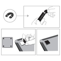 Carrelage Nobo mini quadro magnétique 360mmx360mm