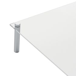 Nobo Quadro Branco Mini bloc-notes incliné en acrylique transparent A4.