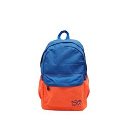 Mochila serie Tendencia bicolor Azul/Naranja