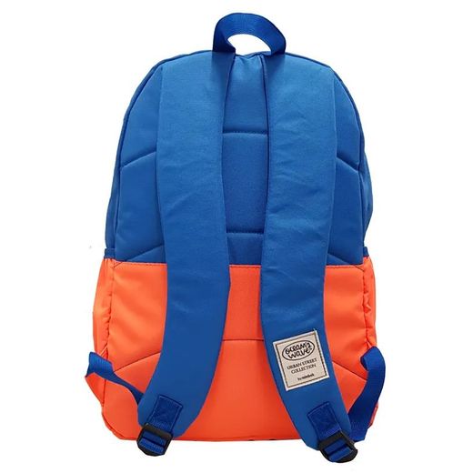 Mochila da série de dois tons Azul/Laranja