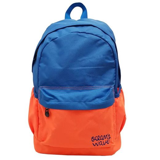 Sac à dos bicolore Bleu/Orange