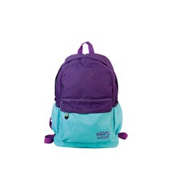 Mochila serie Tendencia bicolor Morado/Azul