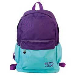 Sac à dos série bicolore Violet/Bleu
