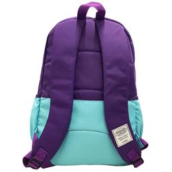 Mochila série de dois tons roxo/azul