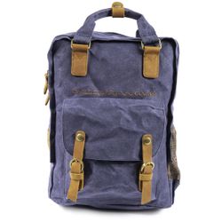 Mochila serie Canvas Azul superacolchada