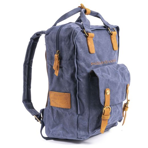 Mochila da série Blue Canvas super acolchoada