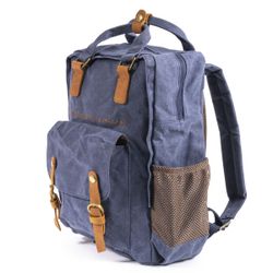 Mochila da série Blue Canvas super acolchoada
