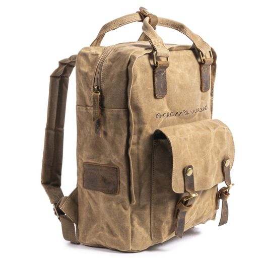 Sac à dos de la série Canvas Camel super rembourré