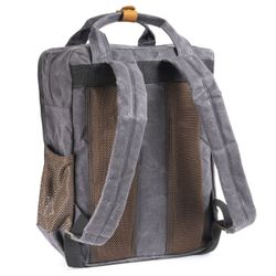 Sac à dos de la série Canvas Grey super rembourré