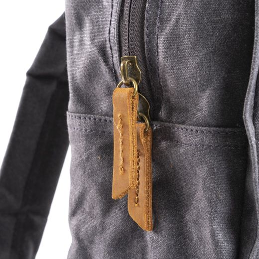 Sac à dos de la série Canvas Grey super rembourré