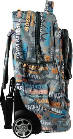 Mochila carro Malibú gris de Ocean’s Wave