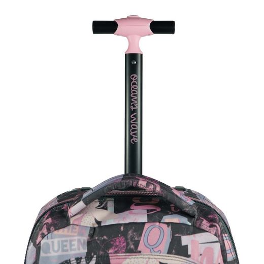 Mochila con ruedas tipo carro serie Queen