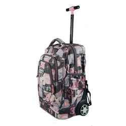 Mochila con ruedas tipo carro serie Queen