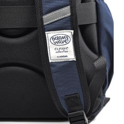 Mochila Multizipper Azul Olas